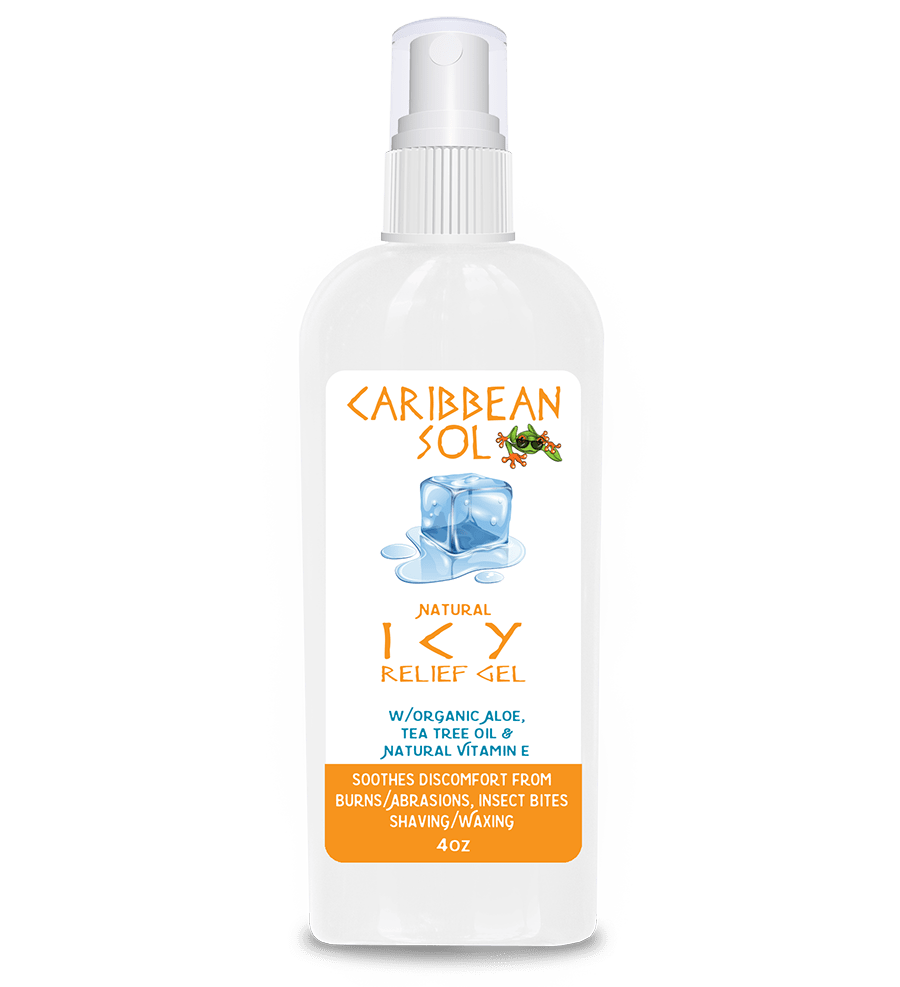 Caribbean Sol Icy Relief Gel - Aloe - WetDestin