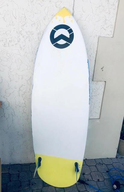 5'9" WET Shortboard Surfboard (Carbon) - WetDestin