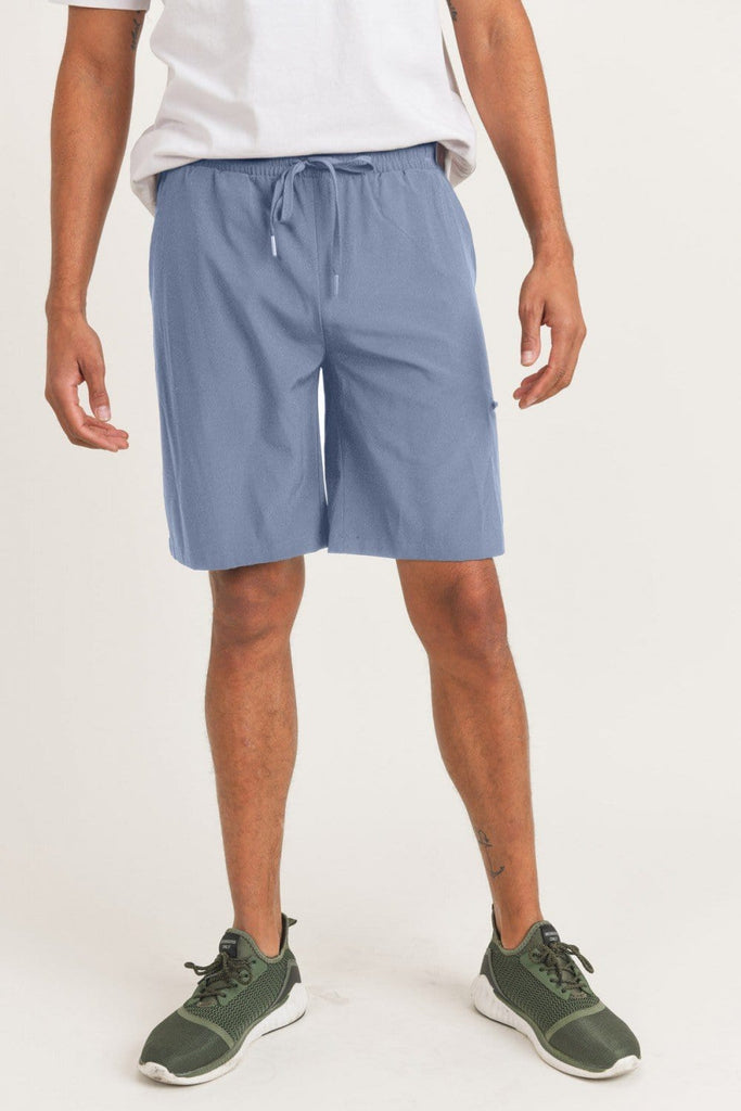 Mono B MEN - Active Drawstring Shorts with Zippered Pouch - WetDestin