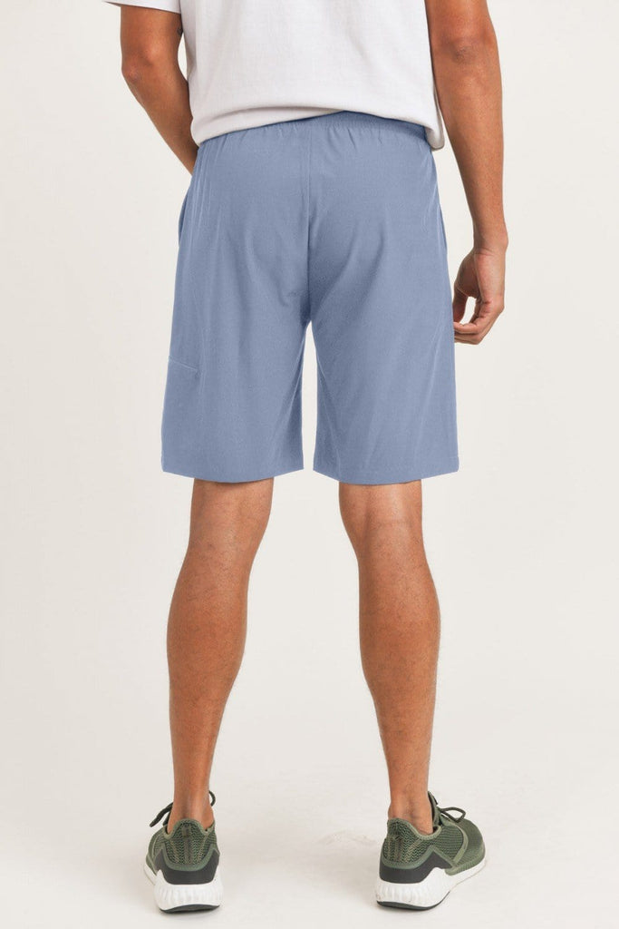 Mono B MEN - Active Drawstring Shorts with Zippered Pouch - WetDestin