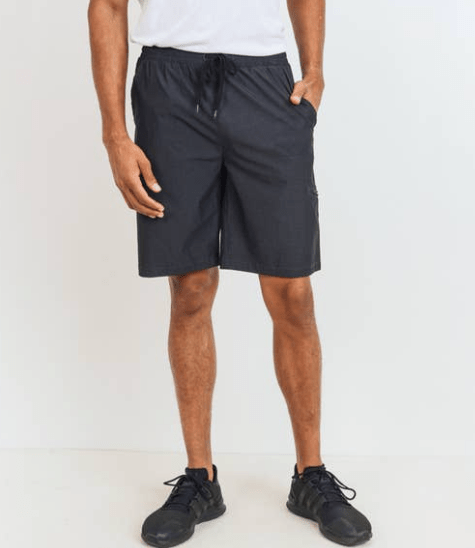 Mono B MEN - Active Nylon-Blend Shorts with Zippered Pouch - WetDestin